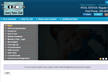 Tablet Screenshot of lowryswimclub.org